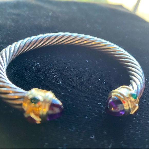 David Yurman 14k Gold & Sterling Bracelet Retails for $3800, can’t go any lower - Picture 3 of 16